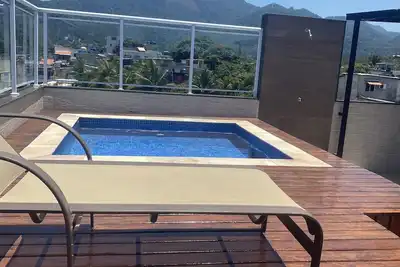 Image de Linda Cobertura Duplex com Piscina e Churrasqueira, PrĂłximo a Praia e Metro!