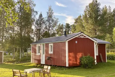 Image de Wunderschöne Lappland Hütte mit Seeblick Ruhig Gelegen