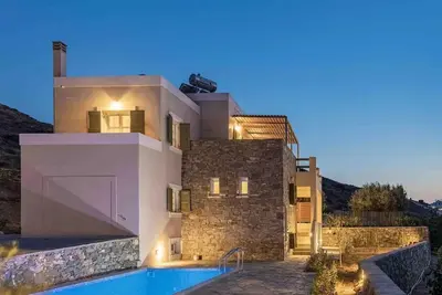 Image de Stelios-Korina Villa with Pool an Stunning View Posidonia Syros Cyclades Greece