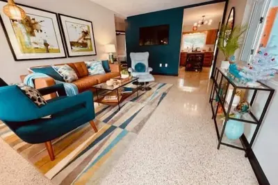 A New Port Richey Mid Century Modern Restored Treasure-Old Florida-This is it!