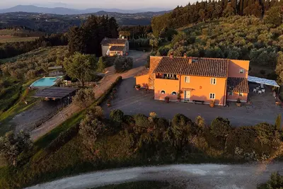 Image de Maison de vacances privée avec climatisation, piscine privée, Wifi, Tv, patio, vue panoramique