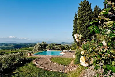 Image de Maison de vacances privée avec Wifi, climatisation, piscine privée, Tv, patio, vue panoramique