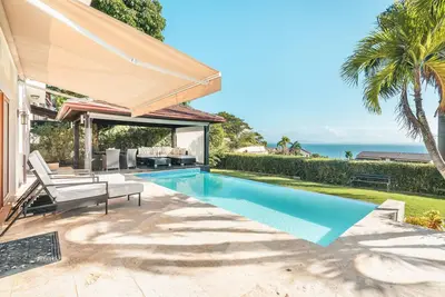 Image de Villa for 7 people/pool and ocean view at Samana