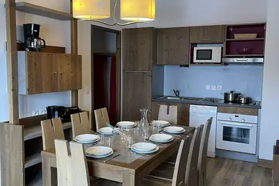 Image de Risoul Résidence Deneb 4 Tout Confort 51m² Plein Pied, 3 Chambres 6\/8 Couchages