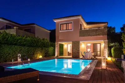 St. John Villas With Sea View And Private Pool