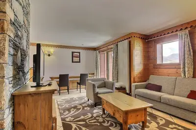 Image de Duplex 3 chambres avec piscine, fitness et parking couvert