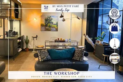 L'Atelier - Loft rénové en souplex - Tour Eiffel