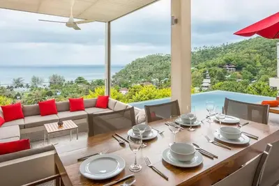 Image de Luxury Asian Flair Villa, 3bd, sea view, open Space *****