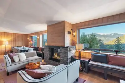 Image de Chalet spacieux 14 pers avec sauna, proche bus ski, garage, wifi, prestations incluses