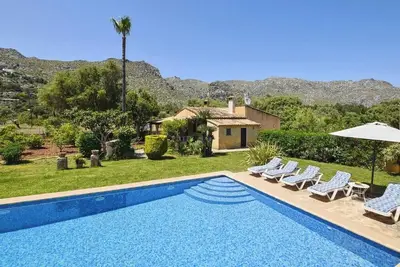 Image de Maison de vacances 'Tonina' avec vue montagne, piscine privée et Wi-Fi