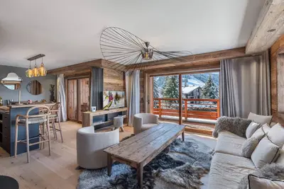 Image de Appartement 4 chambres avec sauna, hammam et salle de sport, à proximité du Mont d'Arbois