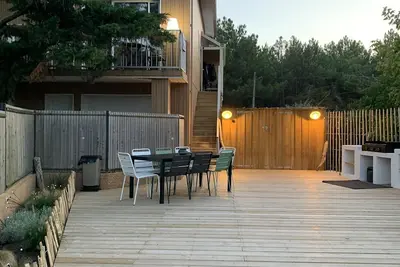 Image de Cap Ferret centre Logement 7 couchages avec terrasse privative. Animaux ok