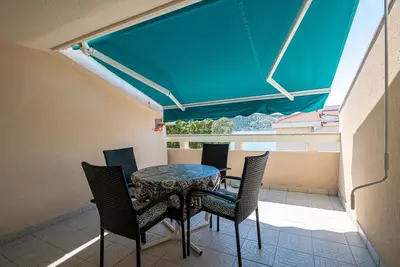 Image de Appartement de deux chambres prés de la plage Stara Novalja, Pag (A-21662-b)