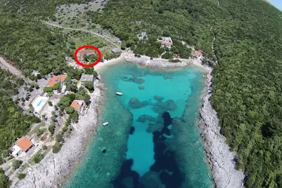 Image de Maison pour la famille avec les enfants près de la mer Baie Rasohatica, Korcula (K-4386)