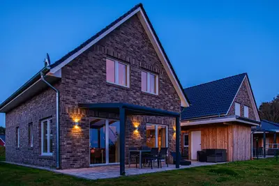 Image de Maison de vacances Butjadingen pour 1 - 6 personnes avec 3 chambres à coucher - Maison de vacances