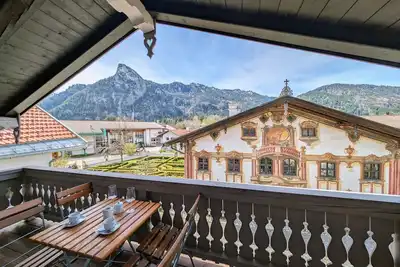 New! Sauna oasis with Mountain View in front of the famous Pilatushaus!