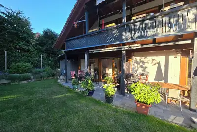 Image de Modern furnished vacation apartment Casa Karin with terrace, garden and sauna