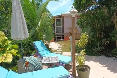 Bahamas Beachfront Escape: Luxury Palmirage Cottage, Pets Ok!