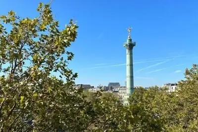 Image de Bastille/Marais apartment with long balcony & Ac