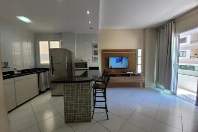 Image de Espetacular Apartamento 2 Quartos C/suĂte Wi-fi Ă“tima Localização Bem Perto Mar