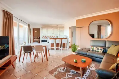 Image de Klimatisiertes Apartment mit großer Terrasse 4 Zimmer 7 Personen - Prestige - super Home