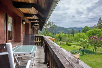 Image de Appartement 'Ferienwohnung Mit Südbalkon' avec jardin privé, balcon et Wi-Fi