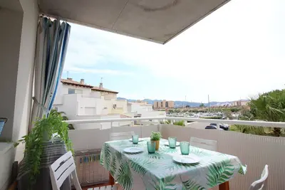 Image de Appartement lumineux avec piscine commune à Roses, Santa Margarita