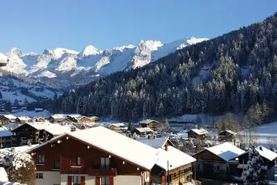 Image de Studio confortable 4 pers. au Grand-Bornand avec balcon et garage