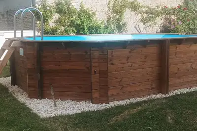 Image de Maison à la campagne, avec piscine, plancha, jeux extérieur, billard, prêt de la mer
