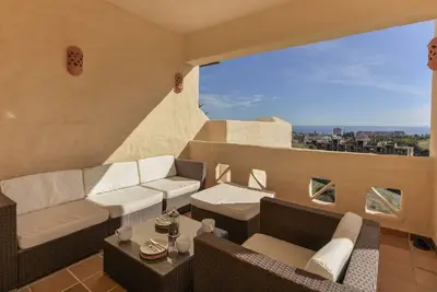 Image de Appartement 'Urbanizacion Coto Real, Khios 121' avec vue sur la mer, Wi-Fi et climatisation