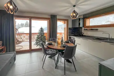 Image de Les Gets: Appartement cosy, garage privé, Wi-Fi, linge inclus