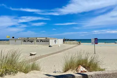 Image de Appartement cosy 2 pièces avec Wifi, terrasse Ouest, 50m plage et commerces - Canet Sud