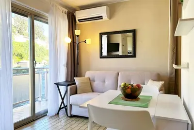 Image de Studio cosy avec coin nuit, climatisation, animaux admis, centre-ville - 4 pers