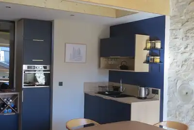 Image de Appartement au cœur du village des Rousses : Haut-Jura et frontière Suisse.