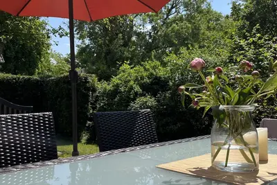 Image de Neue Ferienwohnung mit Terrasse im Reiterdorf LuhmĂĽhlen
