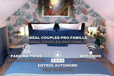 Image de Le Duplex décontracté - A la Conciergerie Au Cœur d'Orléans