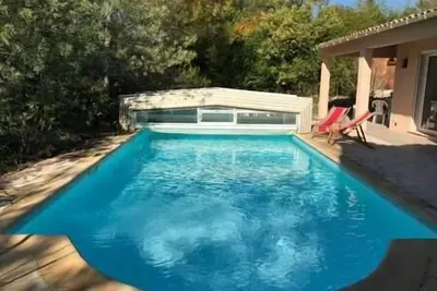 Image de 06d - Appartement dans villa -terrasses et piscine