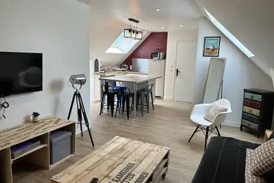Image de Petite maison 'Traou Mad - Gwenn Ha Du' avec jardin privé et Wi-Fi