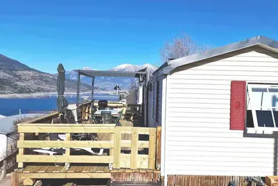 Image de Mh 4/6 pers standing climatisé 36m² avec vue panoramique sur lac et montagnes