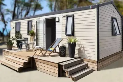 Image de Mobilheim Vénézia 4 Zimmer 6 Personen, Klimaanlage + Tv
