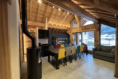 Image de Chalet Moderne au pied des pistes de Valloire avec des équipements haut de gamme