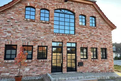 Image de Newly built stylish country house in historic fishing village in Lübeck/Baltic Sea