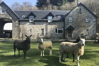 Image de On a private hill farm estate. Set in stunning scenery close to the coast.