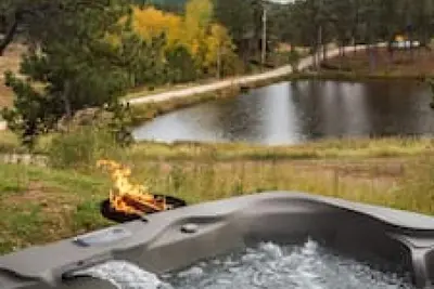 Image de Sun Filled Joy: Hot Tub + Sauna + Watch Wildlife