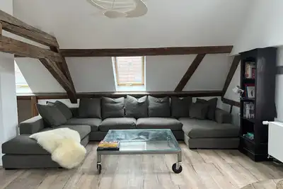 Image de Appartement T3 complètement rénové à 15 min de Strasbourg dans maison alsacienne