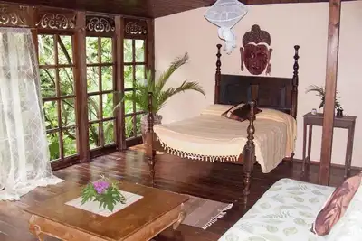 Image de Banyan House at Balenbouche Estate, on 70 acres of beachfront property