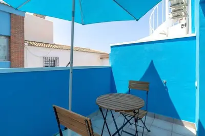 Image de Maison ensoleillée - Pas de la plage ave terrasse