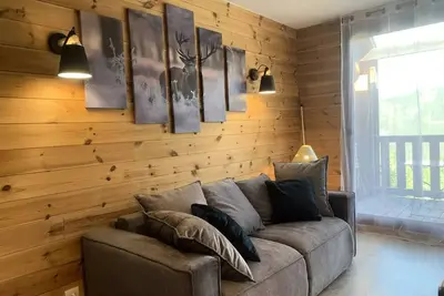 Image de Agréable petit studio 4 personnes avec un grand balcon orienté Sud-Est, proche télécabine à Pra Loup