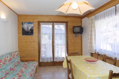 Image de Appartement 3 pièces 5 pers, prox. pistes, centre Les Gets, garage, balcon S/O, Wi-Fi, animaux admis