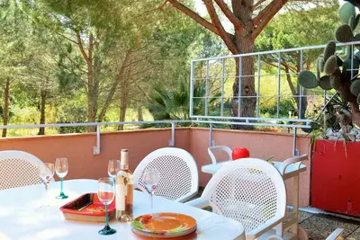 Image de Appartement 3 pièces avec piscine, terrasse et Wifi - Le Lavandou